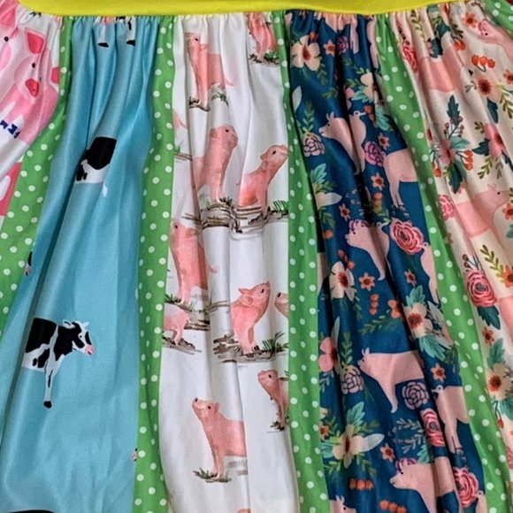 NEW Girl's Boutique Farmer Girl Summer Dress 12/18 Months - Picture 4 of 4